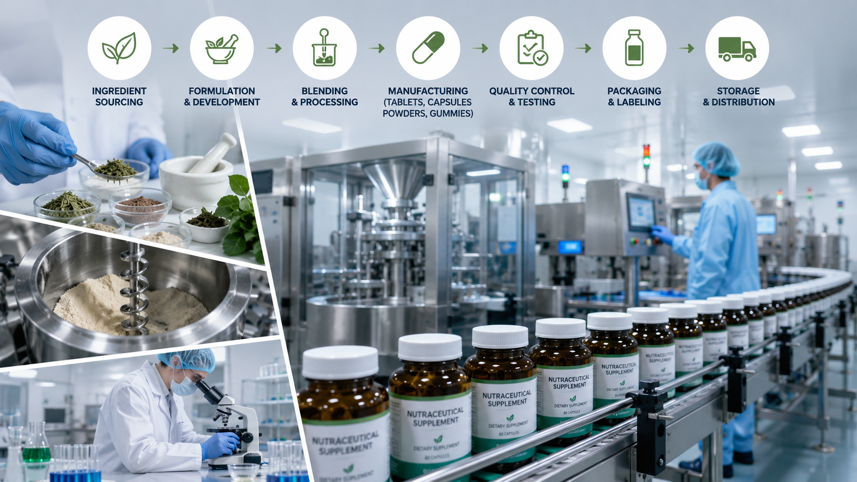 Understanding the Complete Nutraceutical Manufacturing Process