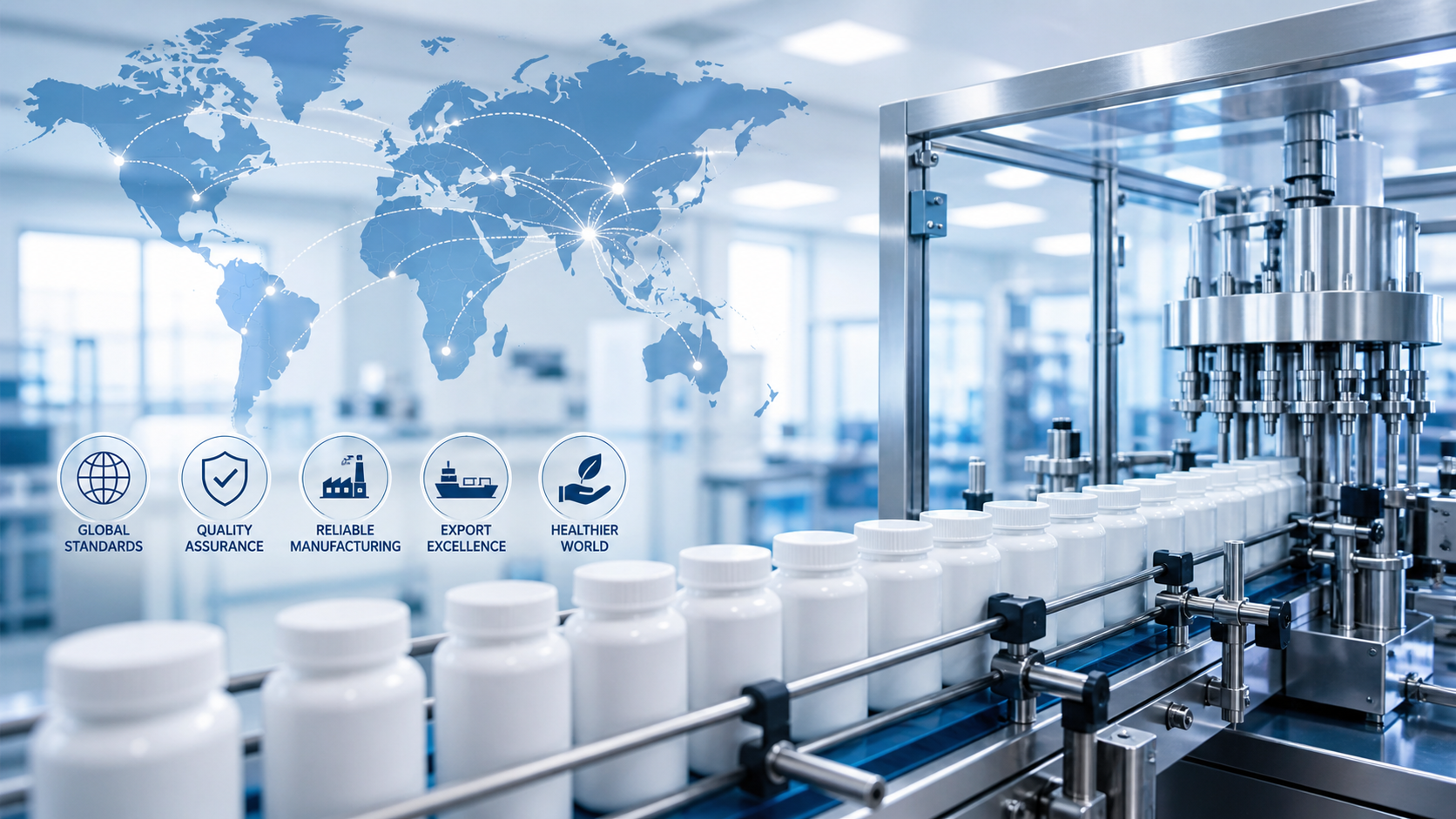Global Pharma and Nutraceutical Manufacturing Partner
