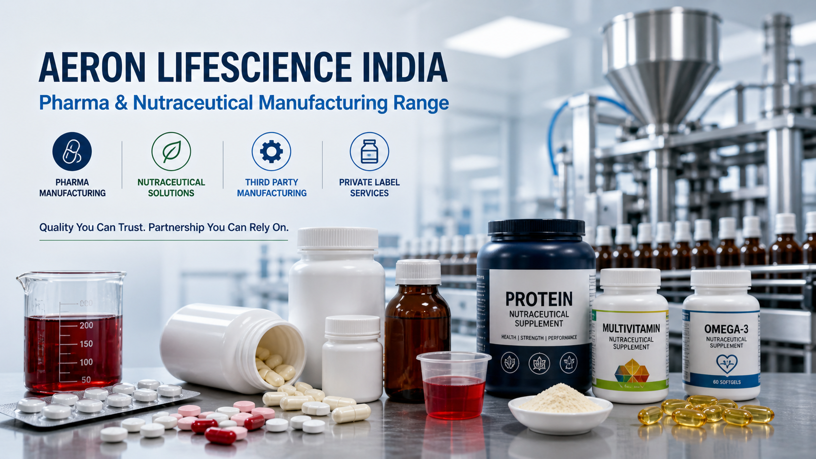 Pharma and Nutraceutical Manufacturing Products